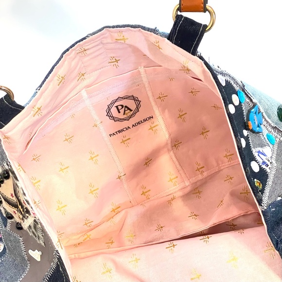 Tote Bag Designer with Patches and more by Patricia Adelson - Picture 6 of 8